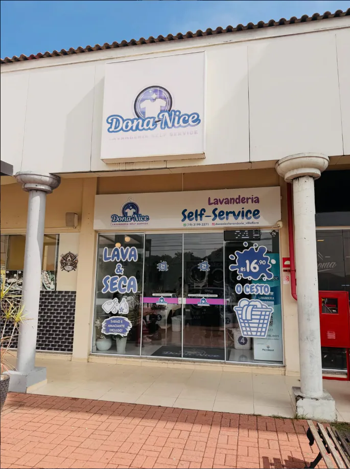 Fachada da Dona Nice Lavanderia